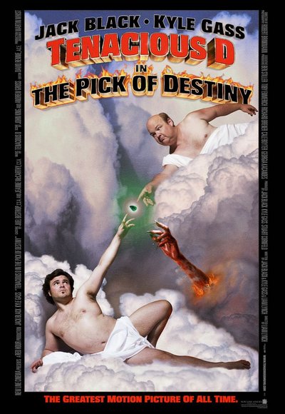 plakat Tenacious D: Kostka Przeznaczenia cały film